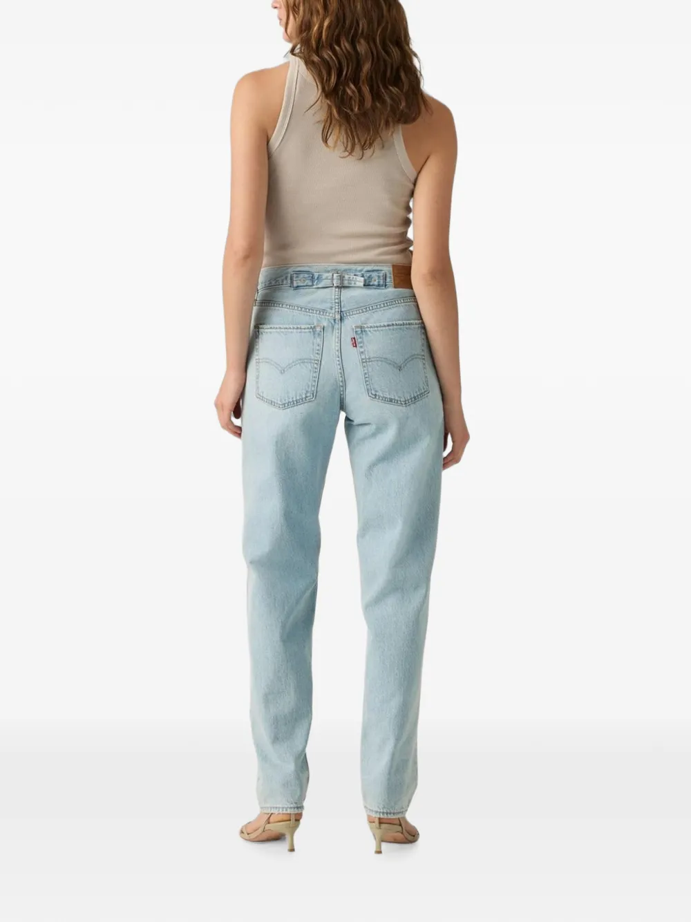 Levi's cinch-back tapered jeans Blauw