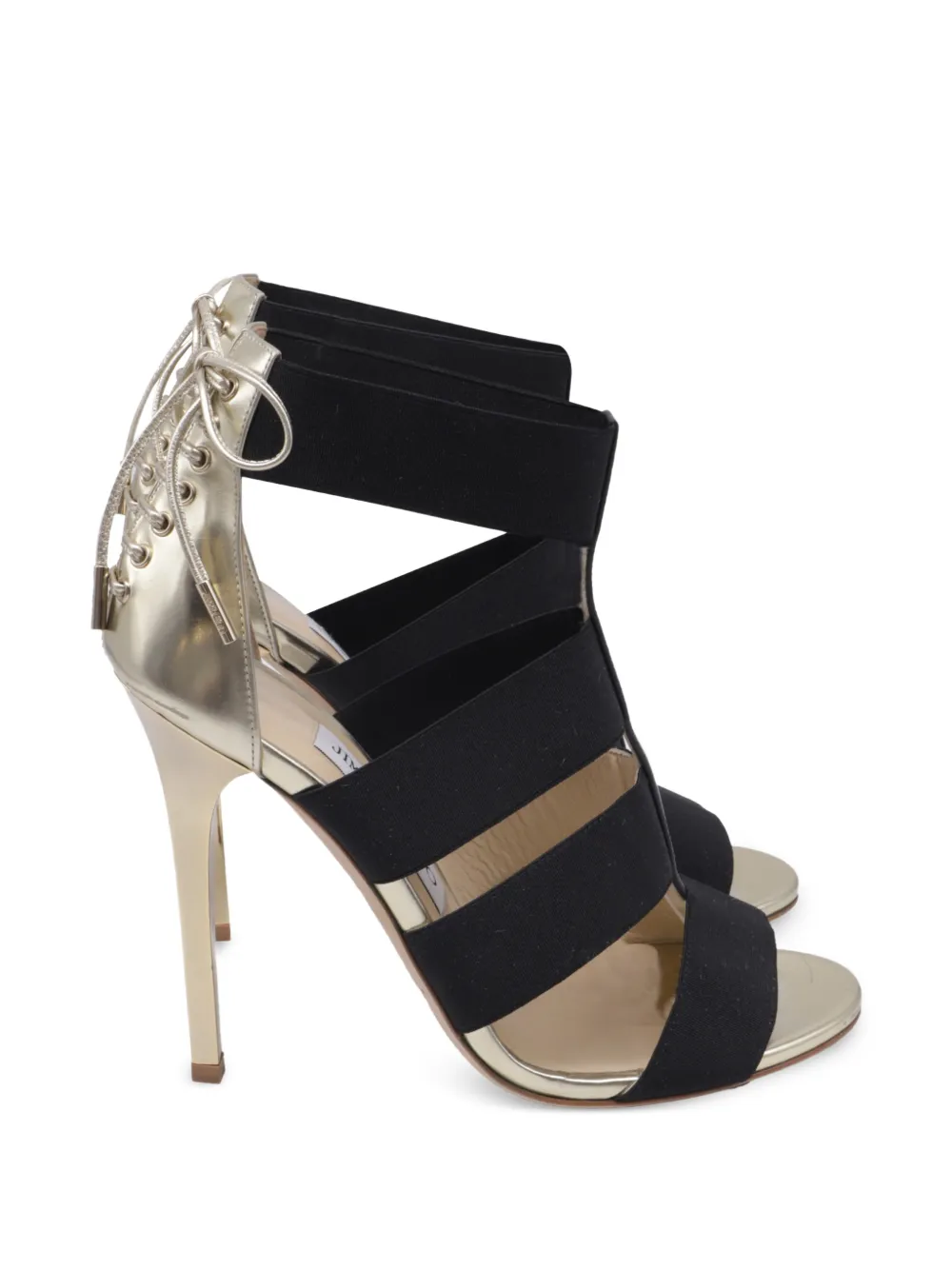 Jimmy Choo Pre-Owned Sandalen mit Riemen - Schwarz