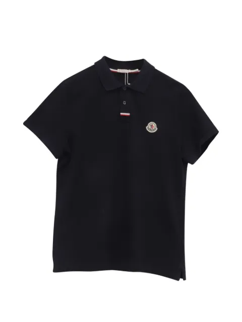 Moncler Vintage polo con parche del logo 2020