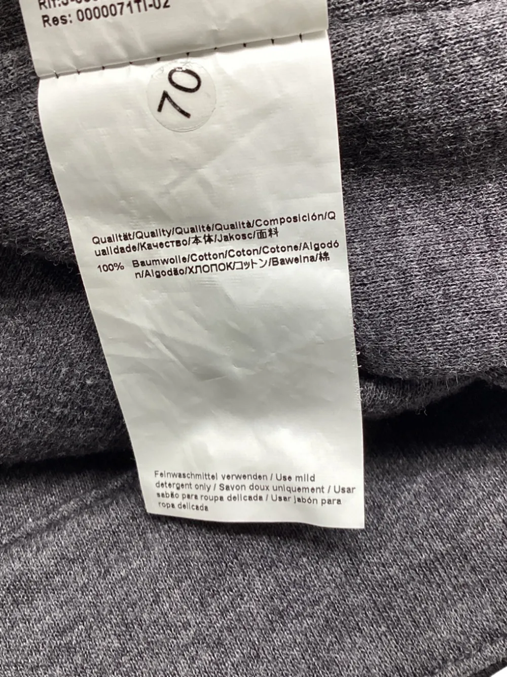 Pre-owned Hugo Boss 2020s Shepherd Zip-front Sweater In Black