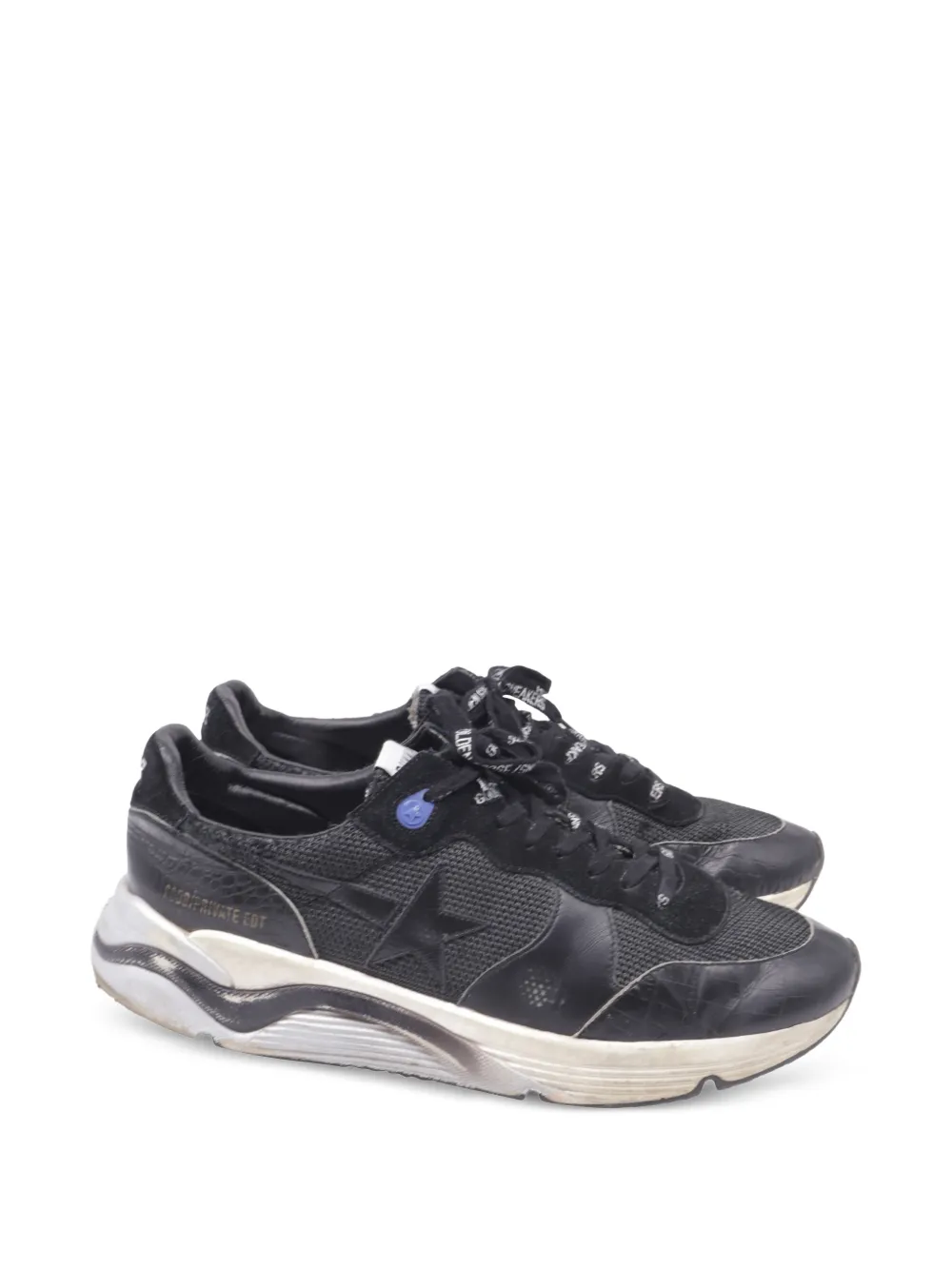 Golden Goose 2020s Early Running Sneakers - Schwarz