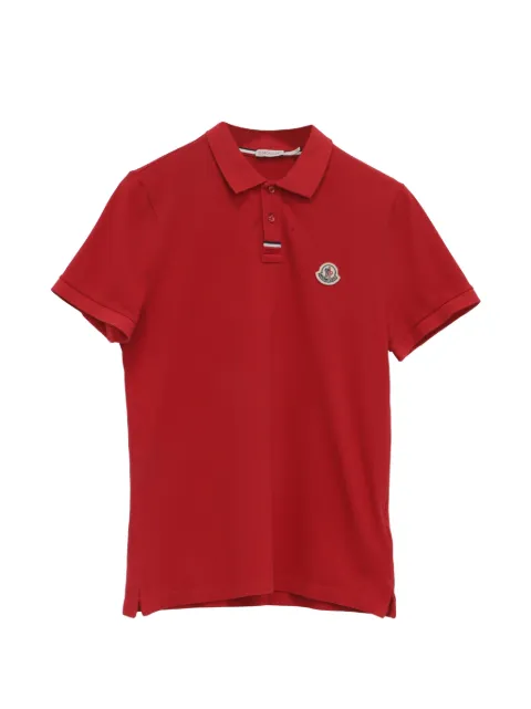 Moncler Vintage Logo Patch polo shirt