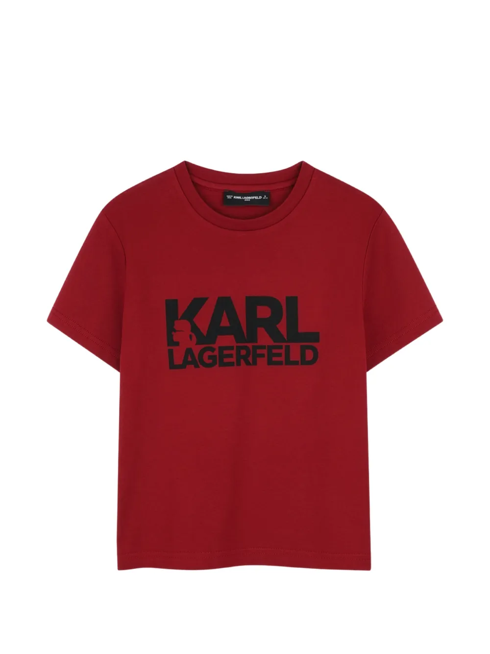 Karl Lagerfeld Kids T-shirt con stampa - Rosso