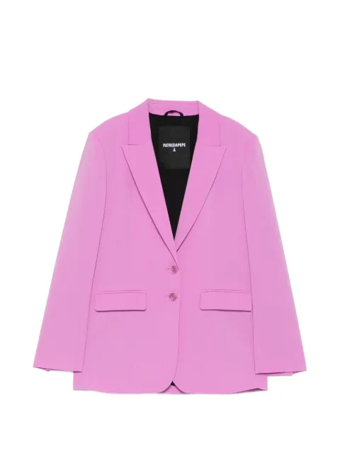Patrizia Pepe buttoned single-breasted blazer