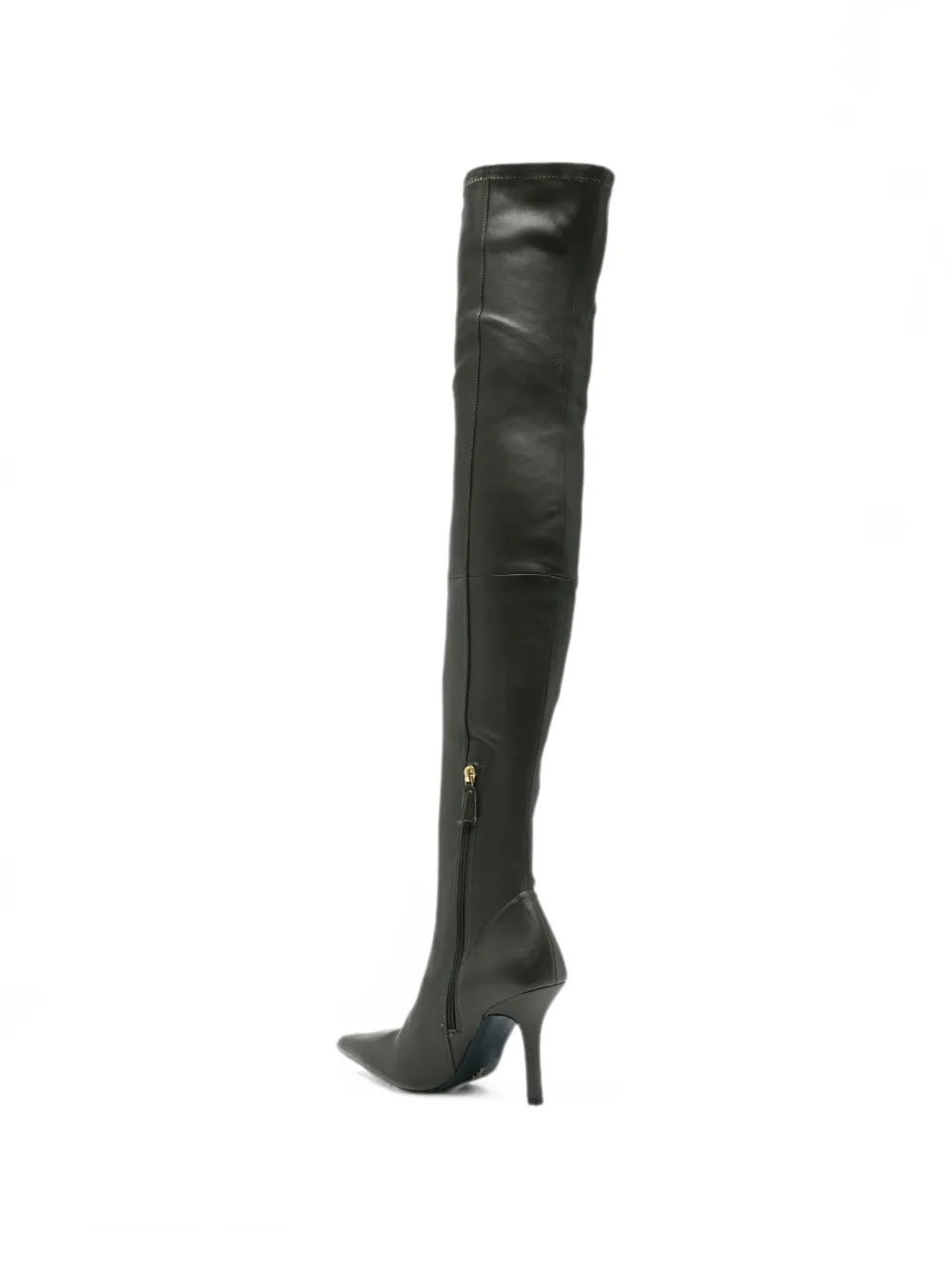 Patrizia Pepe stretch-nappa over-the-knee boots Zwart