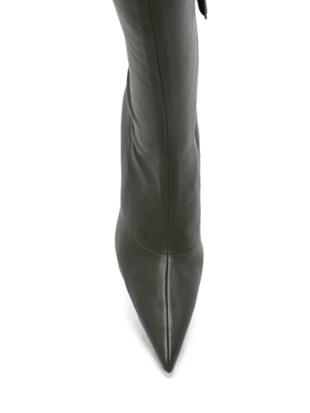 Patrizia Pepe stretch-nappa over-the-knee boots Zwart