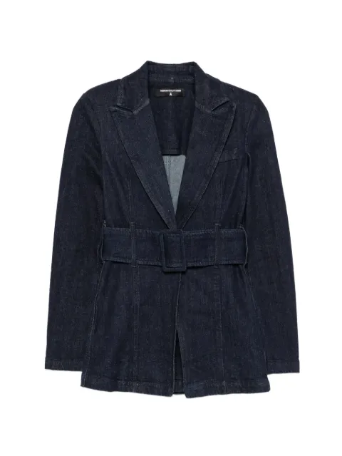 Patrizia Pepe Jeansblazer mit Gürtel