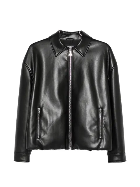 Patrizia Pepe coated bomber jacket