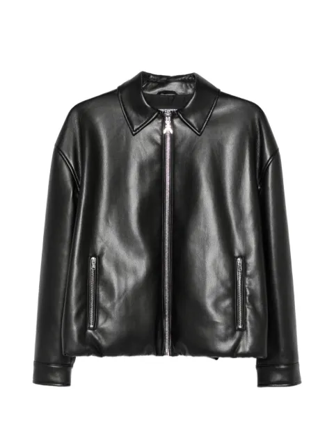 Patrizia Pepe coated bomber jacket