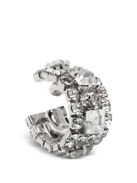 Patrizia Pepe pendiente earcuff con aplique de cristal