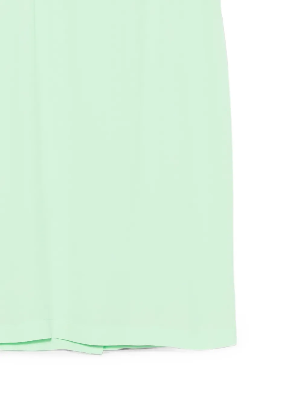 Patrizia Pepe zip-up midi skirt Groen