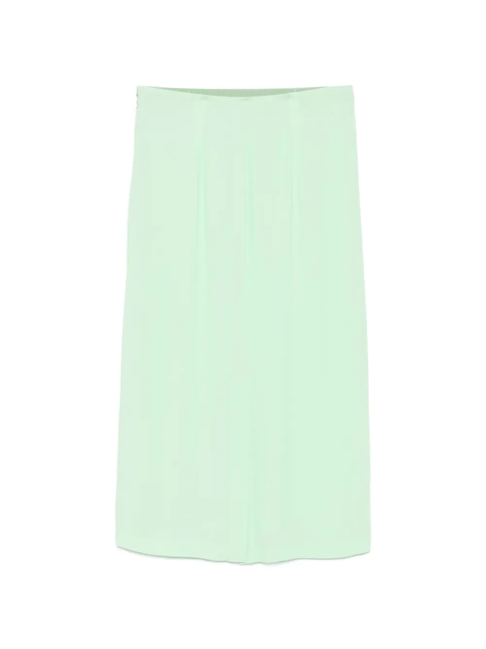 Patrizia Pepe zip-up midi skirt Groen