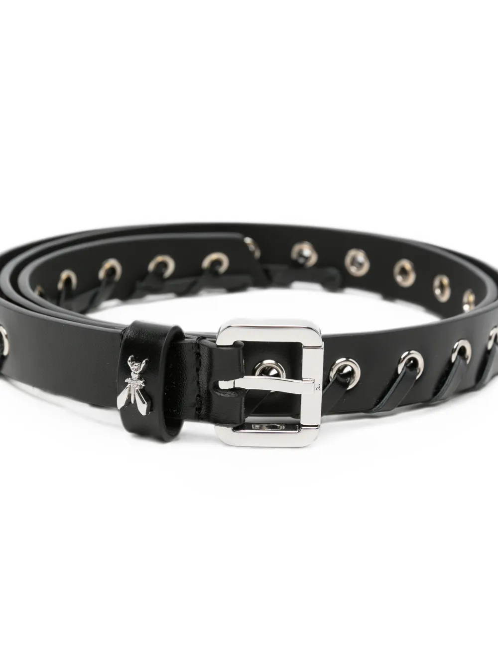 Patrizia Pepe Riem met logodetail Zwart