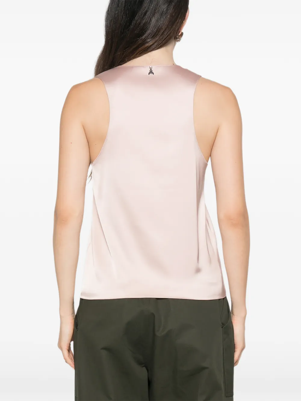 Patrizia Pepe Satijnen tanktop Roze