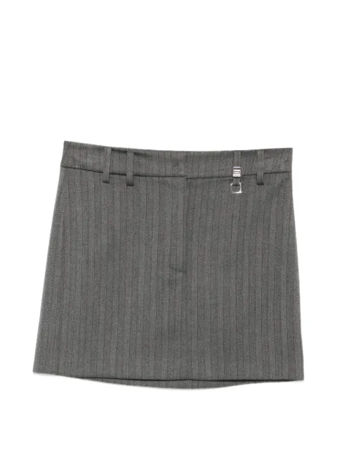 Patrizia Pepe pinstriped mini skirt