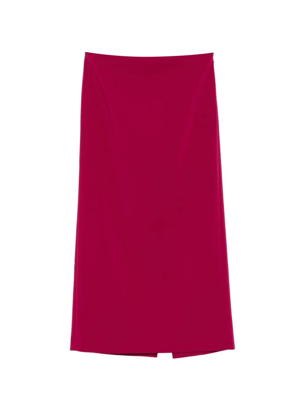 Patrizia Pepe crêpe midi skirt Roze
