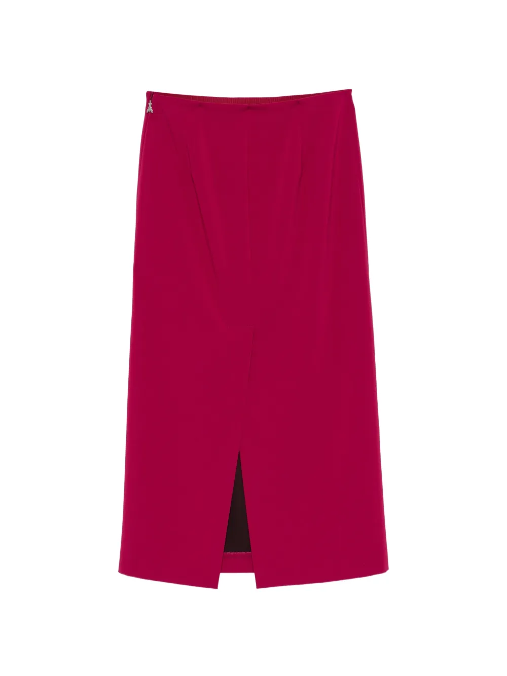 Patrizia Pepe crêpe midi skirt Roze