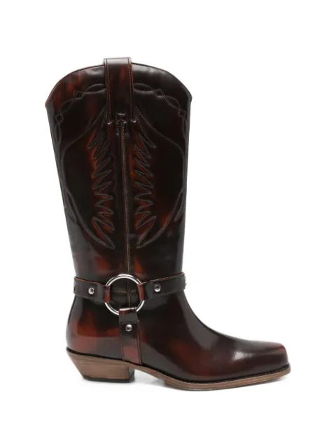 Patrizia Pepe botas cowboy de piel