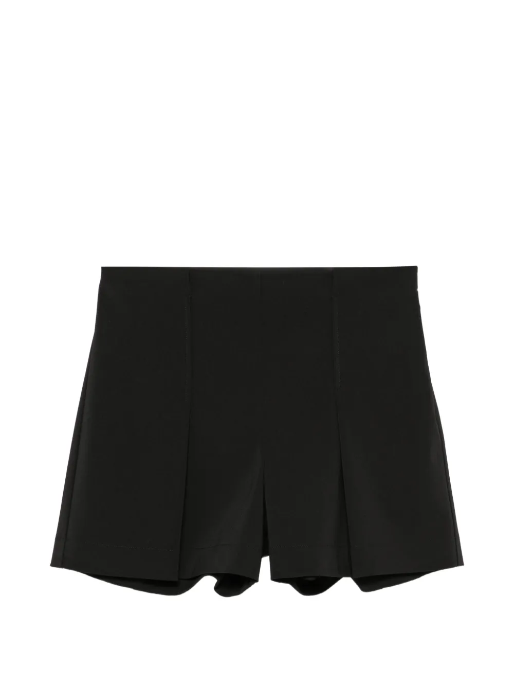 Patrizia Pepe crepe tailored shorts Zwart