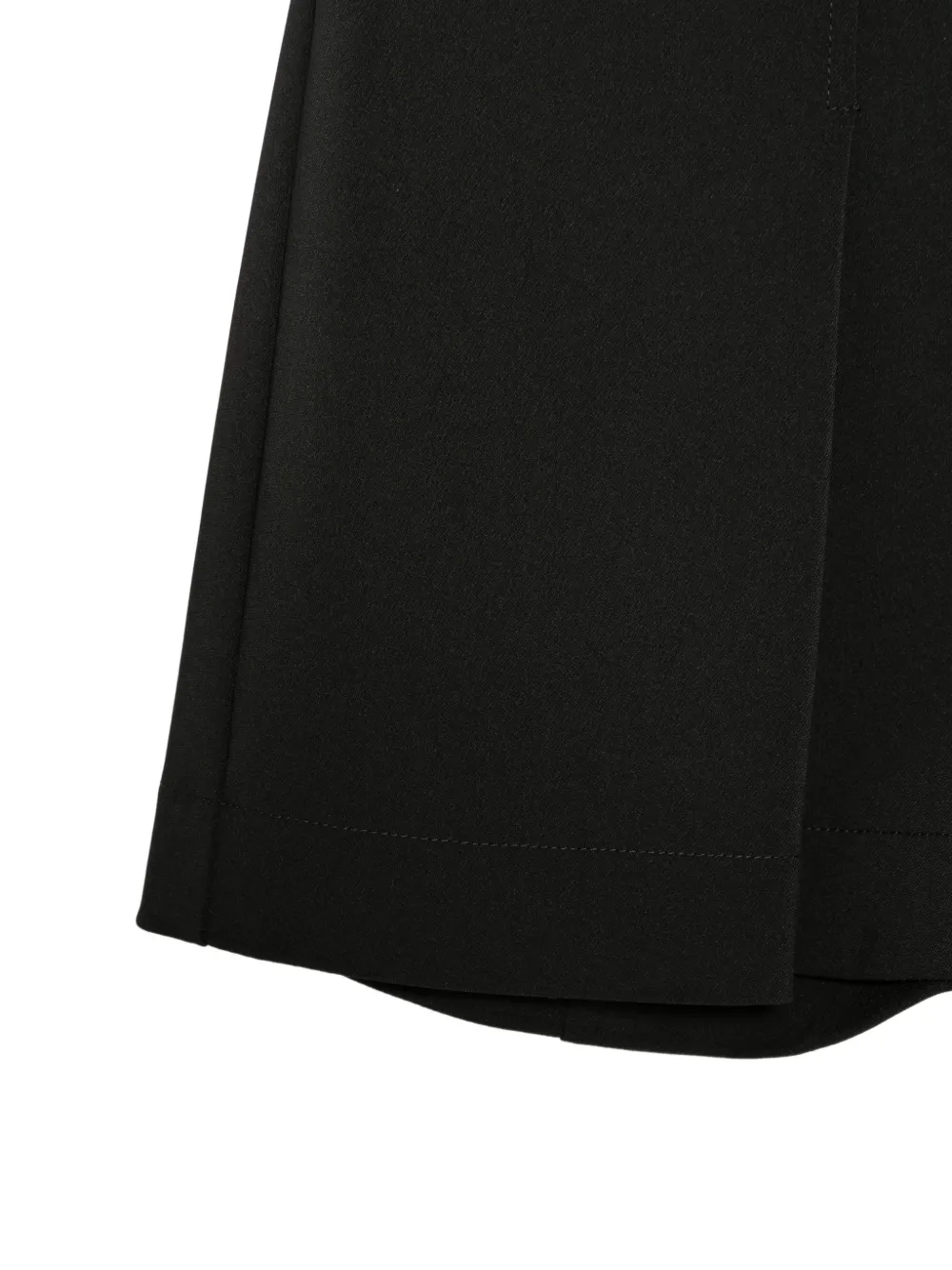 Patrizia Pepe crepe tailored shorts Zwart