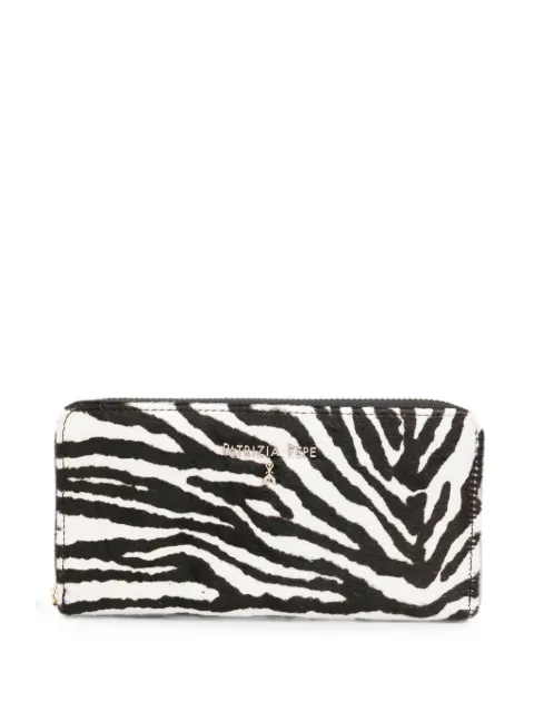 Patrizia Pepe zebra-print wallet