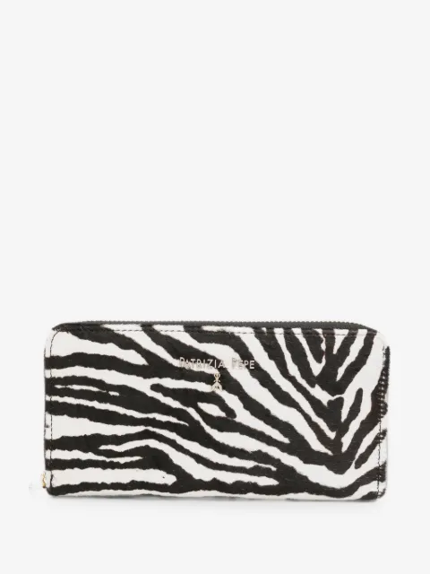 Patrizia Pepe zebra-print wallet