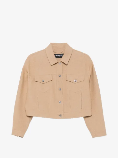 Patrizia Pepe chaqueta de bouclé micro