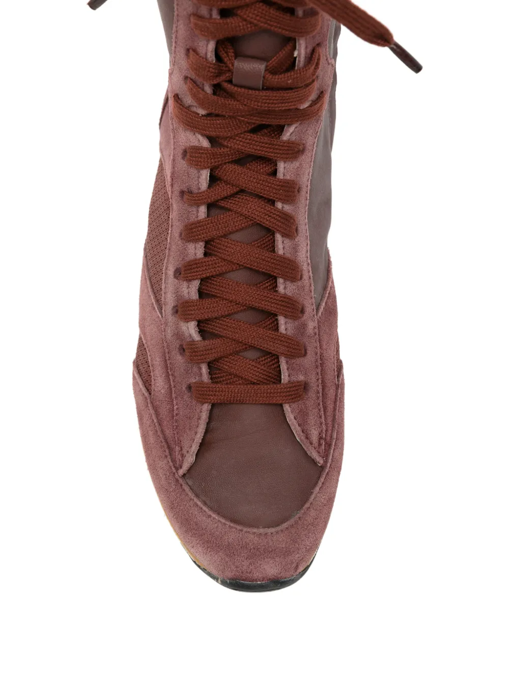Patrizia Pepe Racing Skin '93 sneakers Bruin