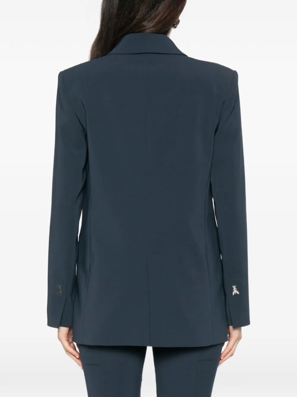 Patrizia Pepe Blazer met twee knopen Blauw