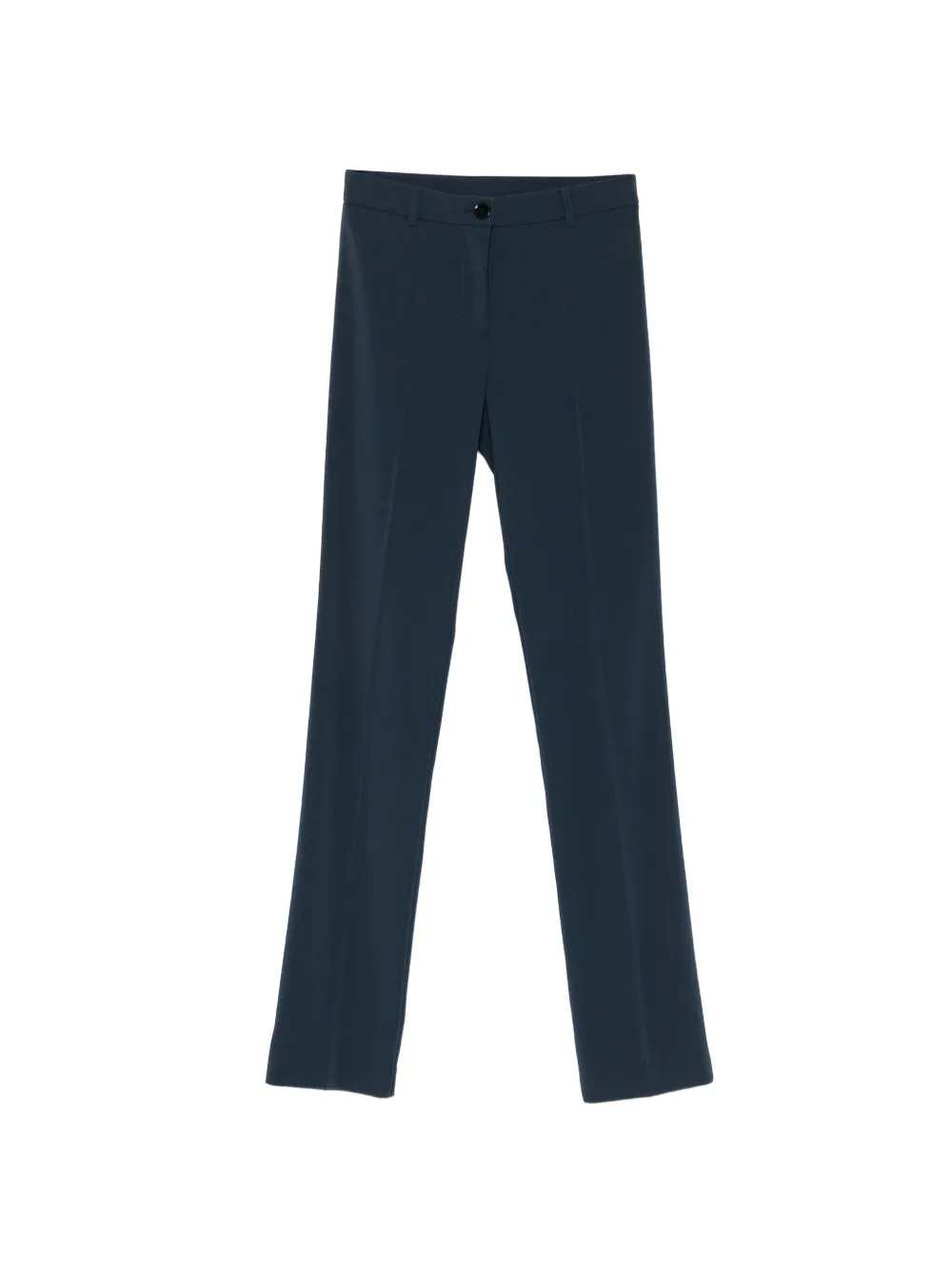 Patrizia Pepe Schmale Hose mit Knopfverschluss - Blau