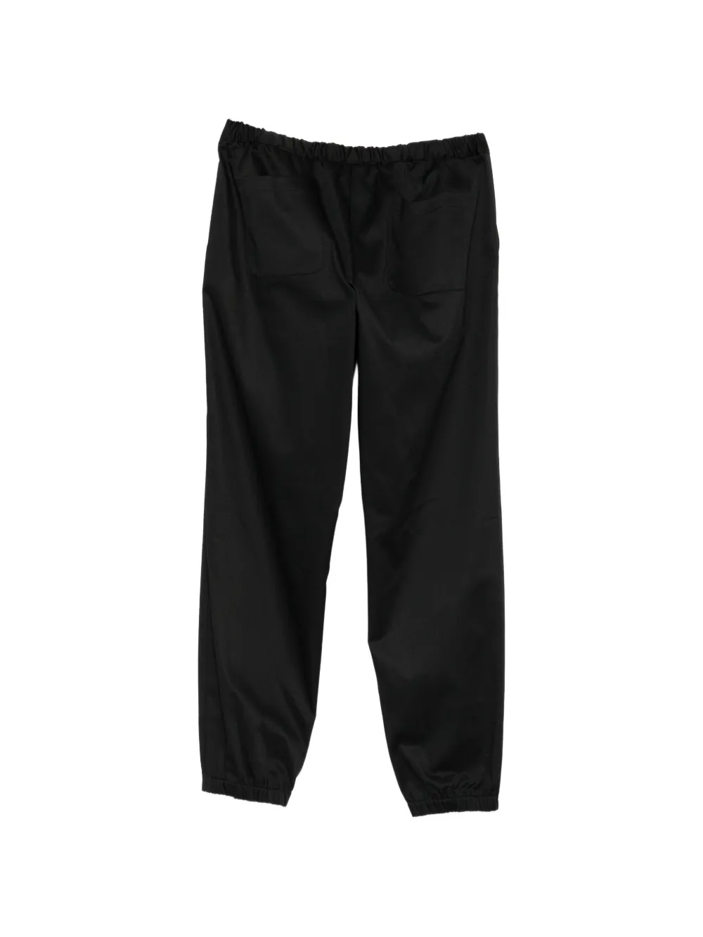 Undercover logo embroidered trousers Zwart