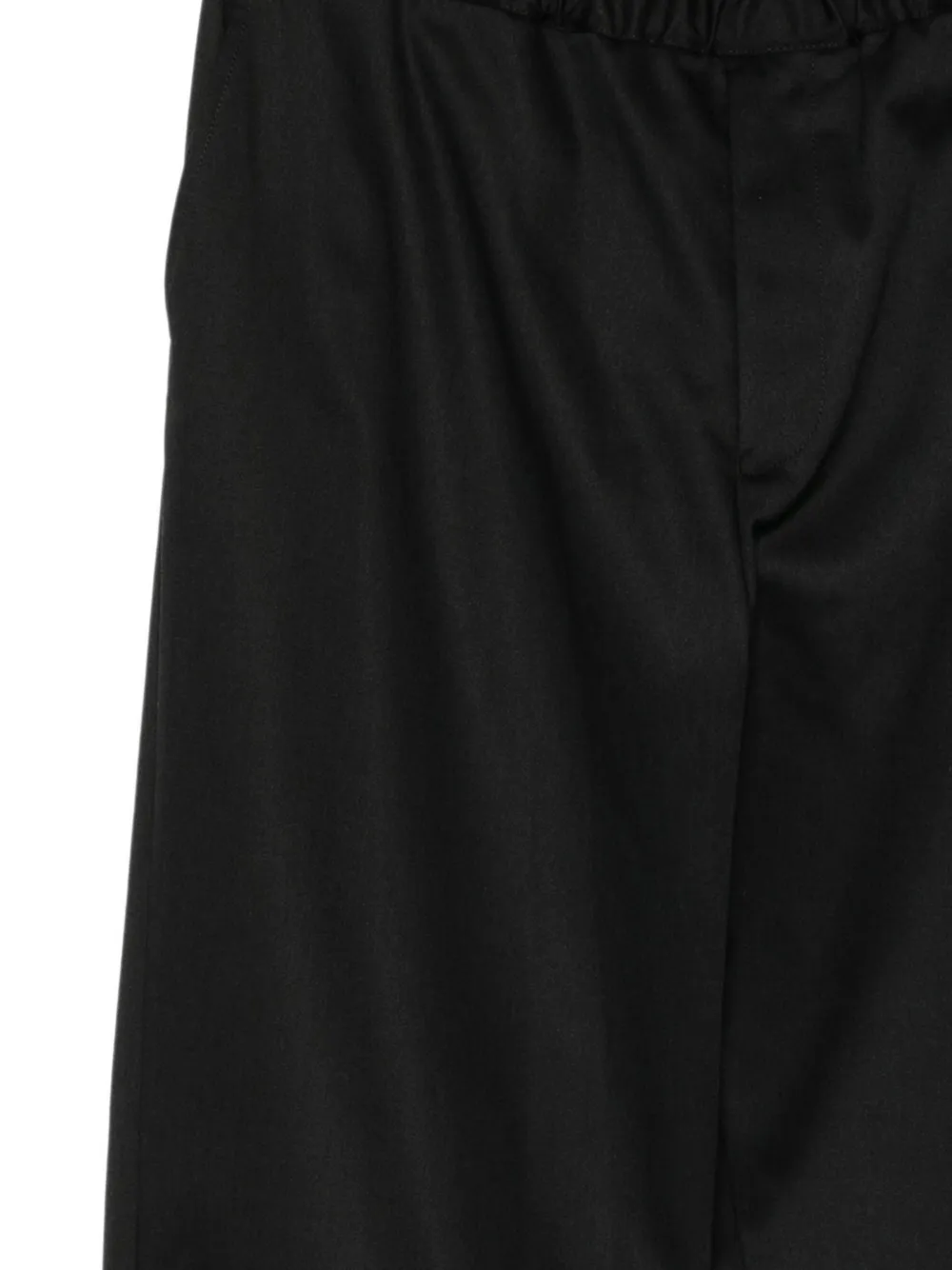 Undercover logo embroidered trousers Zwart
