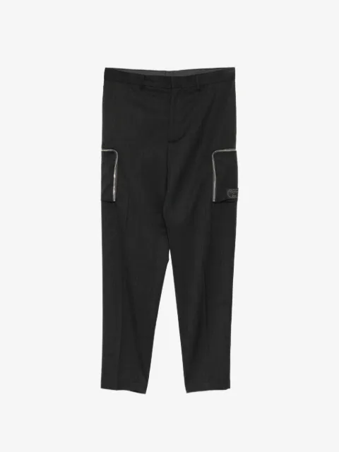 Undercover pants cargo con bolsillos y cierre