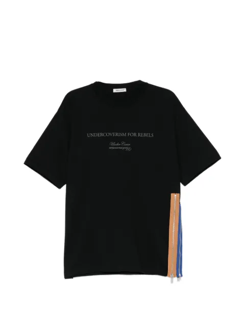 Undercover side-zip graphic T-shirt