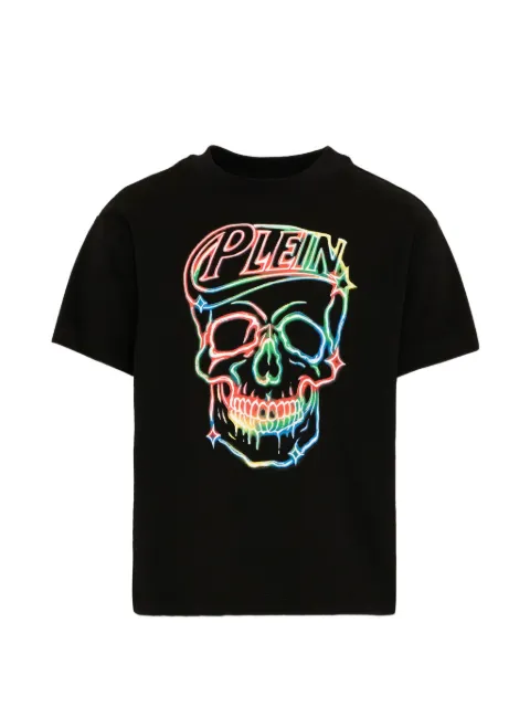 Philipp Plein Junior T-Shirt mit Totenkopf-Print