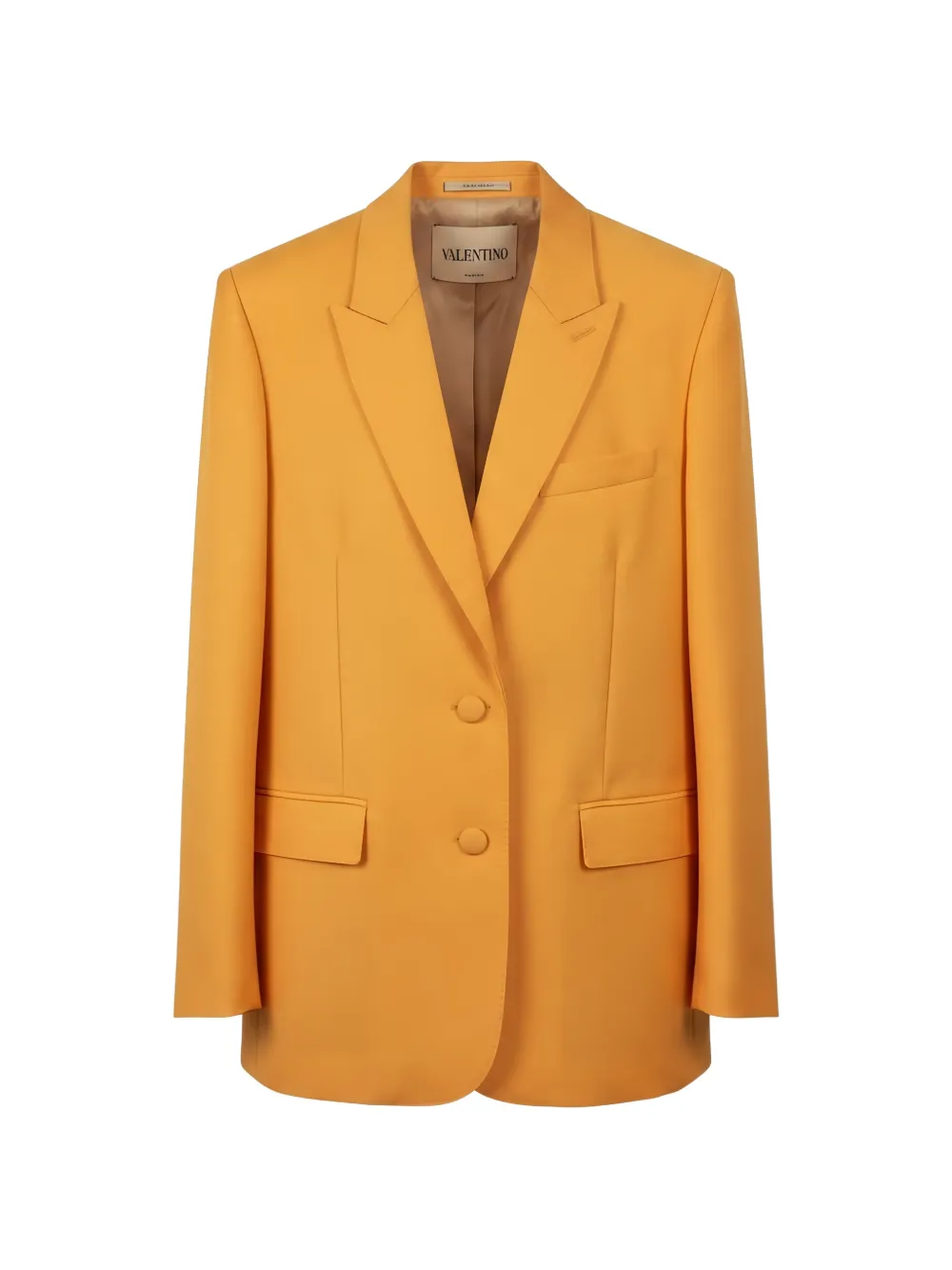 Valentino Garavani single-breasted blazer - Arancione