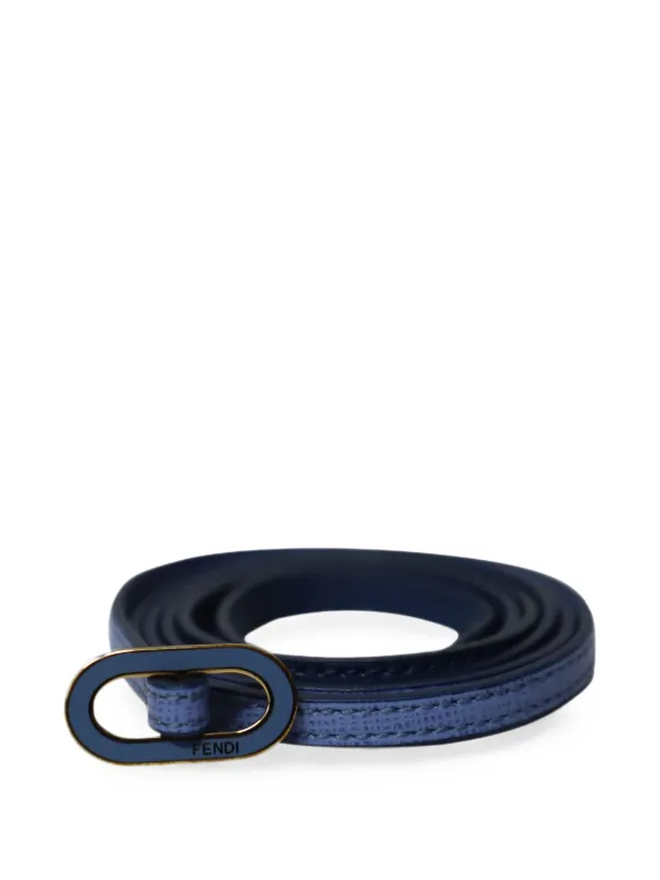 Fendi Pre-owned Crayons Wrap Bracelet in Blue