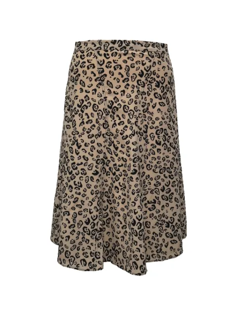 Altuzarra leopard-print silk maxi skirt