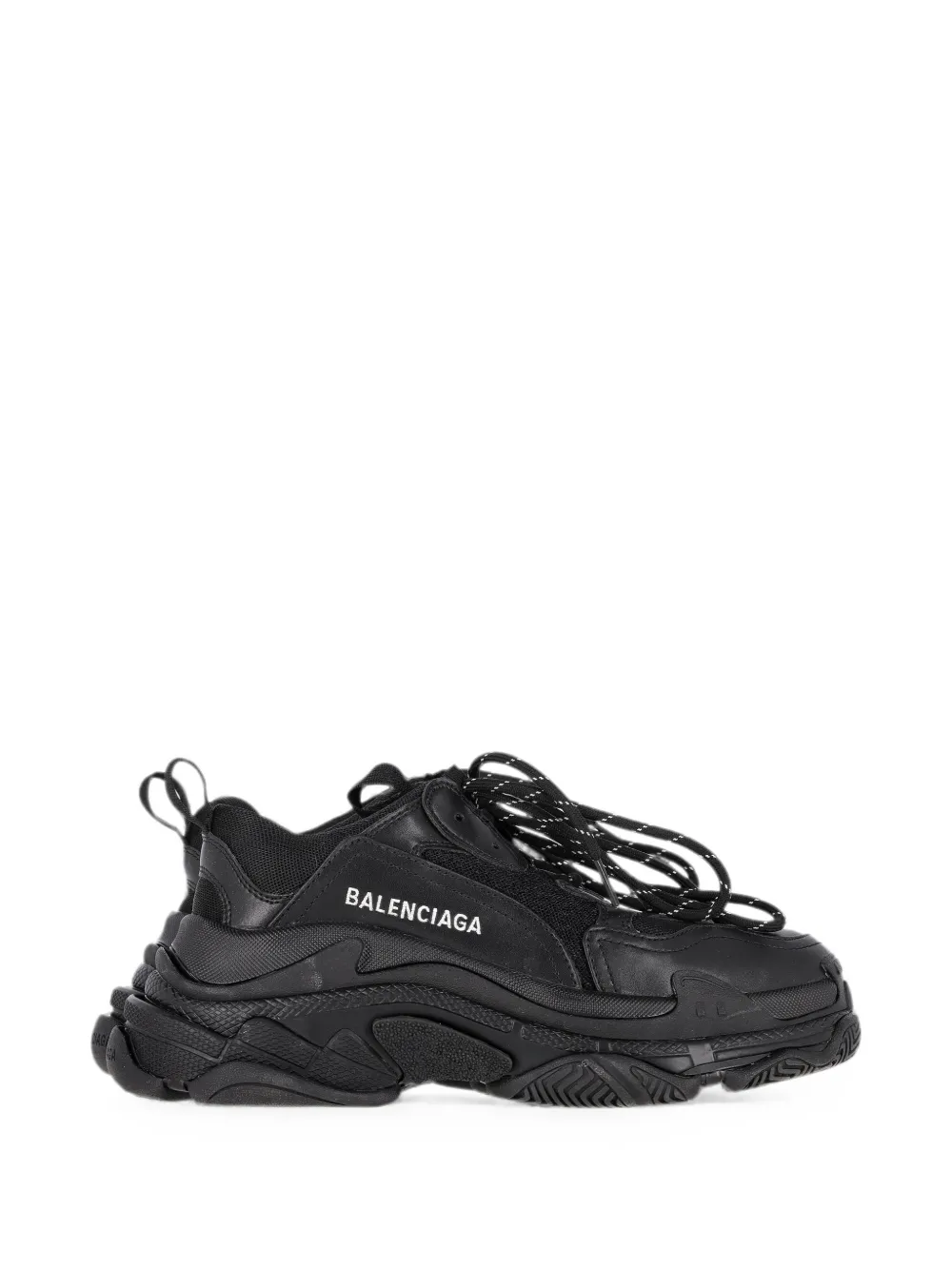Balenciaga Pre-Owned Triple S mesh sneakers - Schwarz