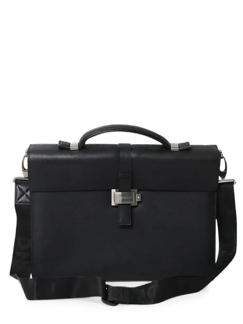 Montblanc 웨스트사이드 더블 거싯 브리프 케이스 | 블랙 | Image 1
