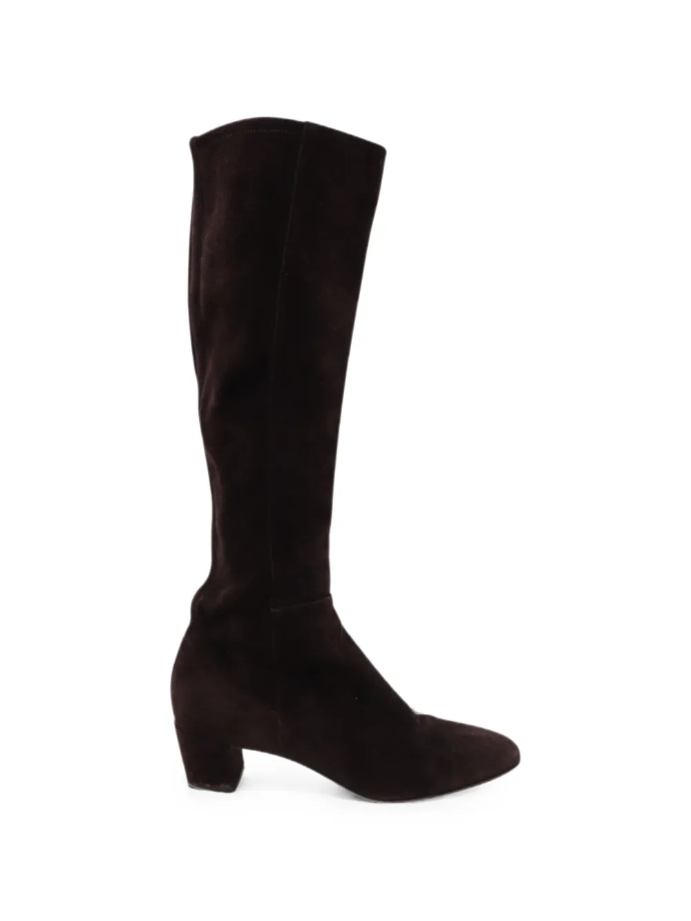 Gianvito Rossi over-the-knee suede boots - Marrone