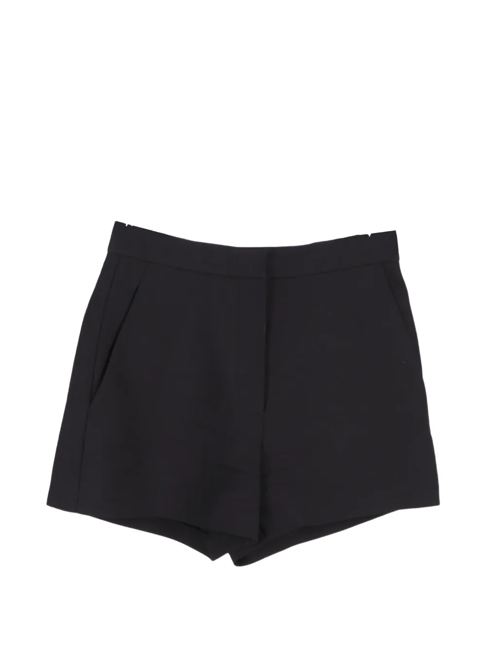 Valentino Garavani Pre-Owned tailored pleated shorts - Nero