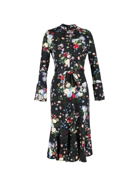 ERDEM Hilma floral-print midi dress