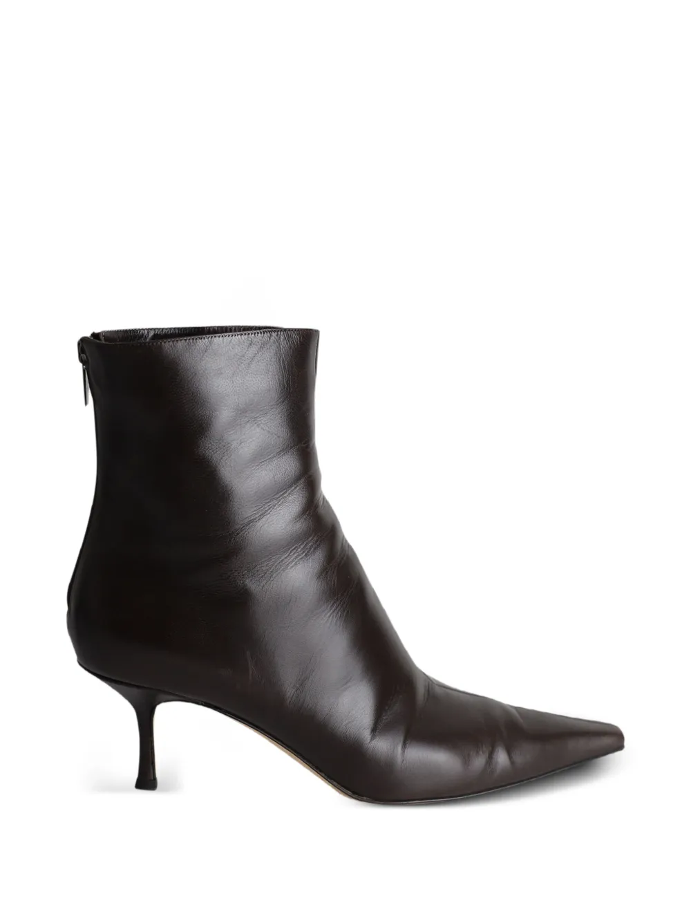 Jimmy Choo Pre-Owned pointed-toe ankle boots - Schwarz