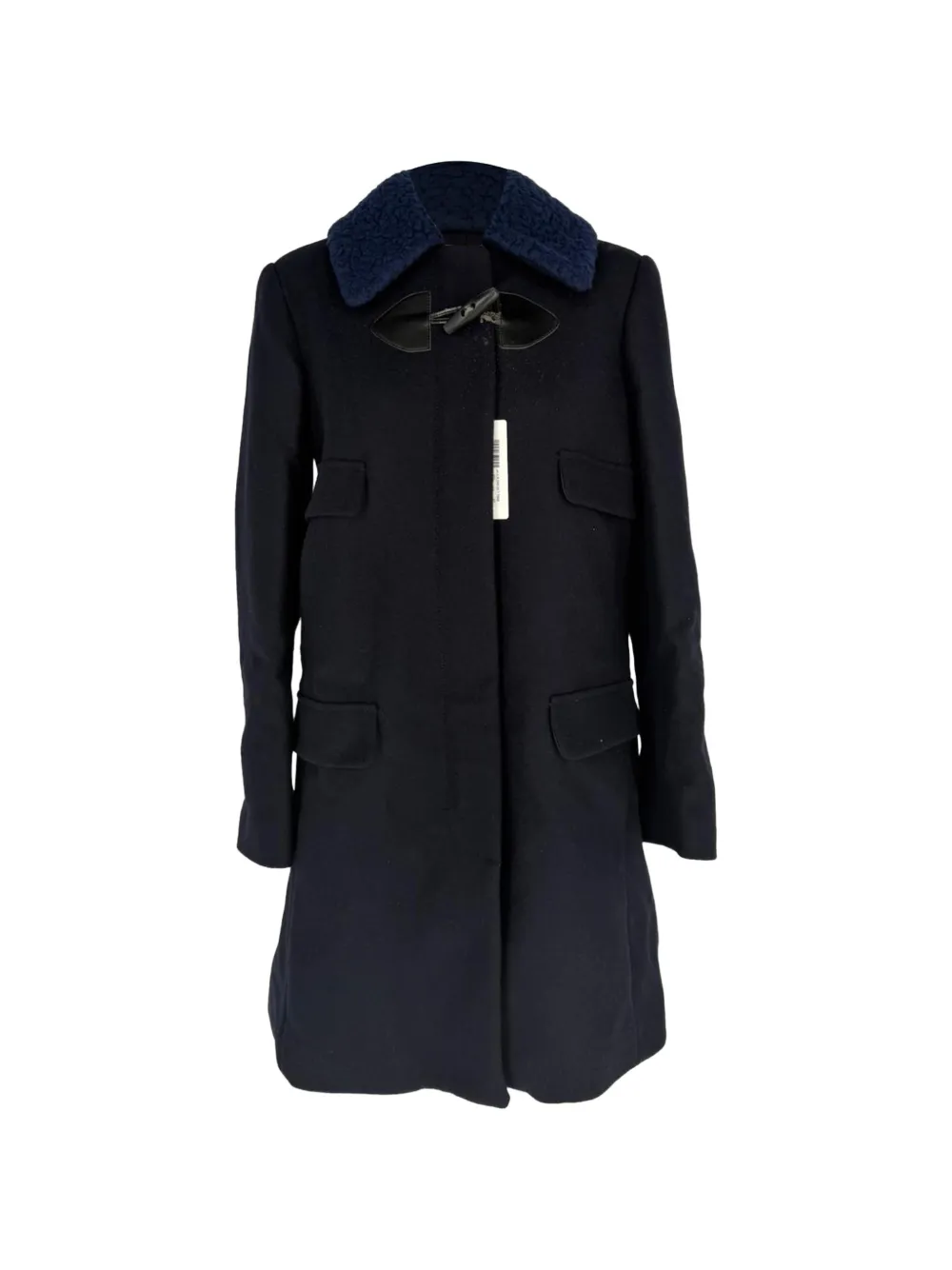 See By Chloé Vintage toggle-fastening duffle coat - Blau