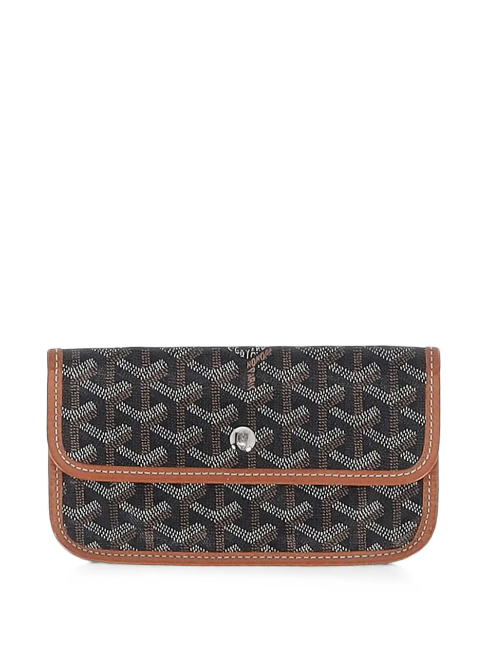 Goyard Pre-Owned St. Louis Goyardine clutch bag - Nero