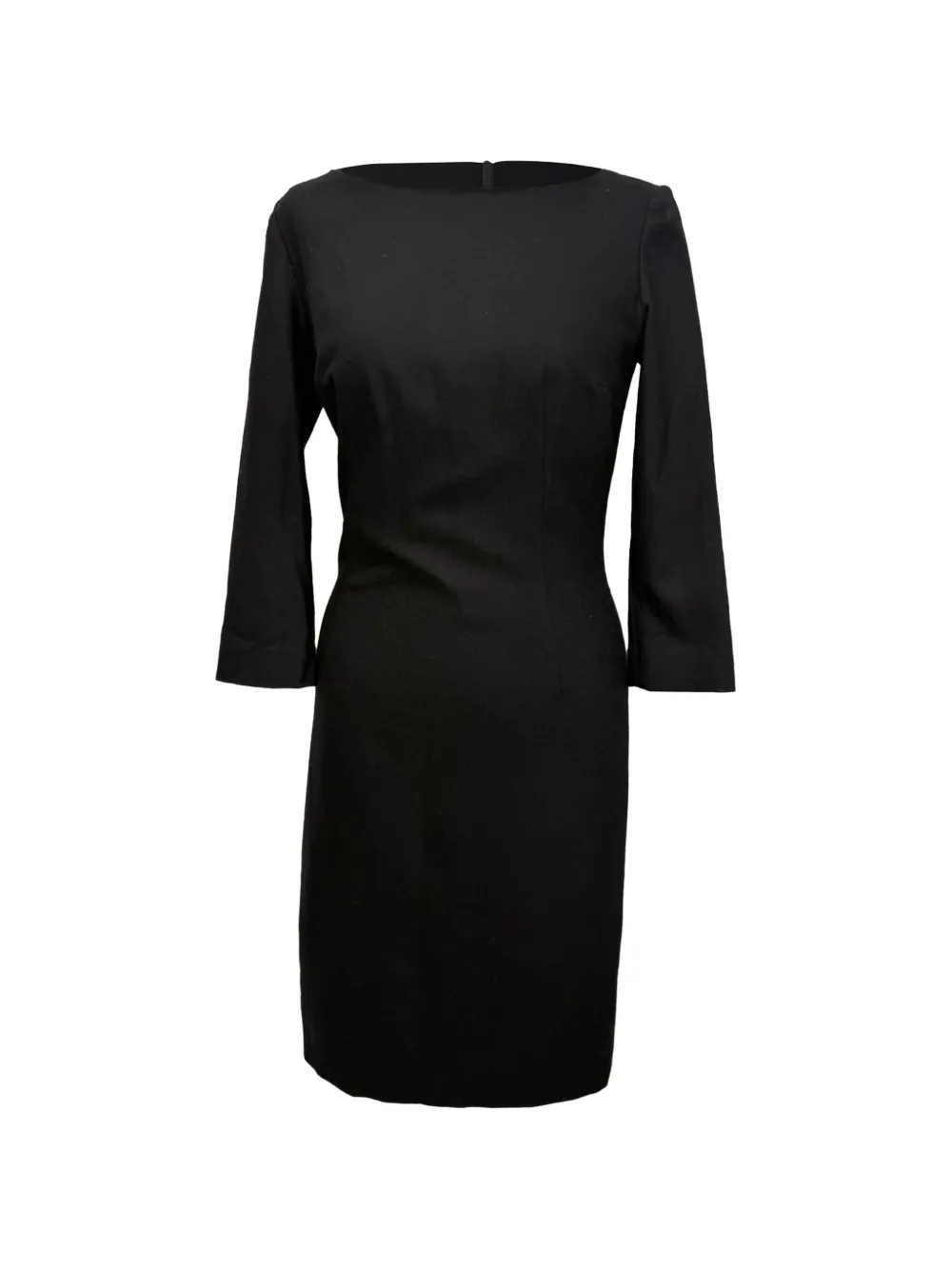 JOSEPH Boat-neck midi dress - Black