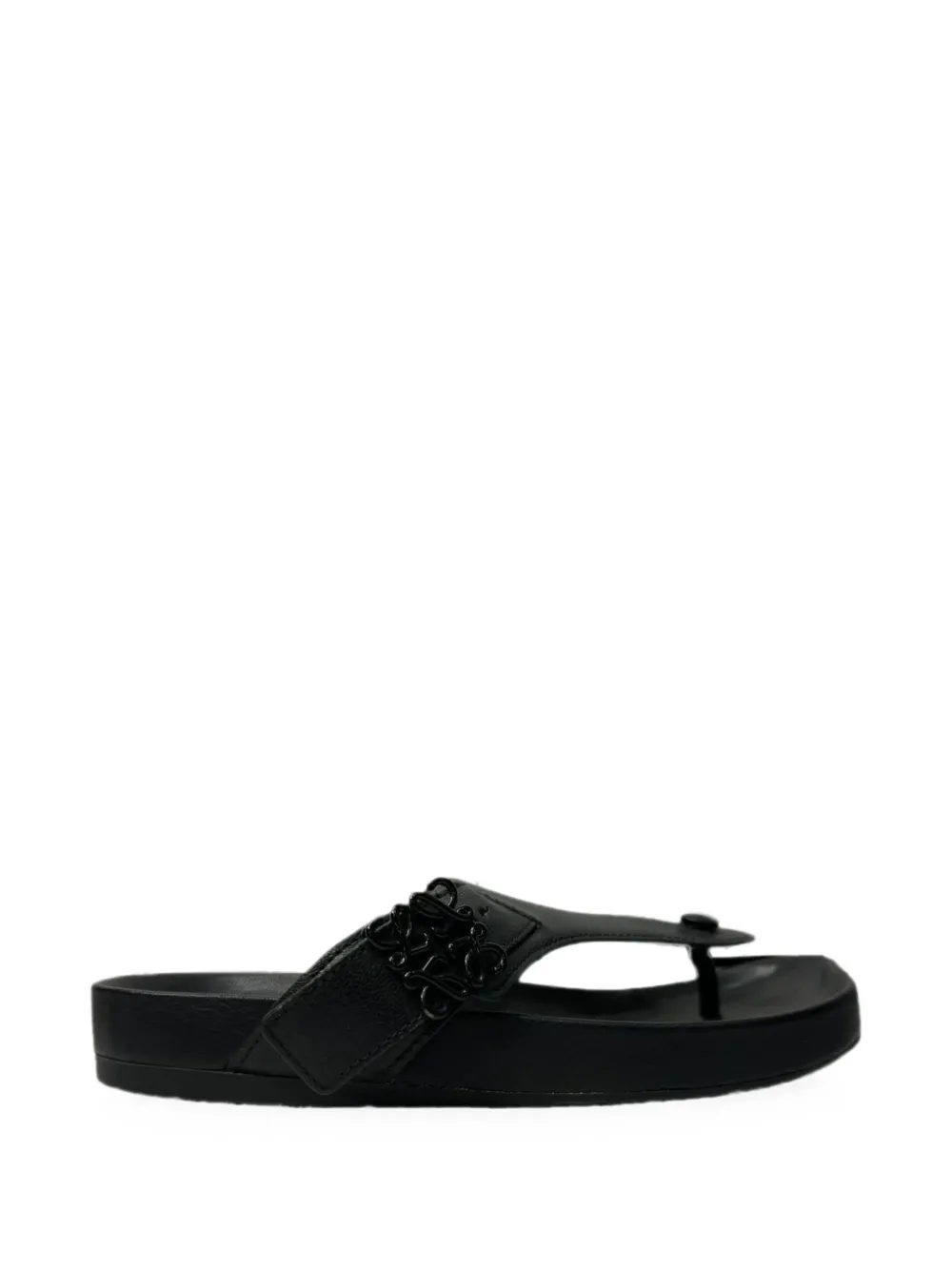 Loewe Pre-Owned Ease embellished slippers - Schwarz