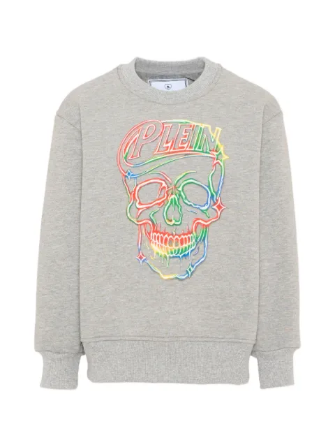 Philipp Plein Junior skull-print sweatshirt