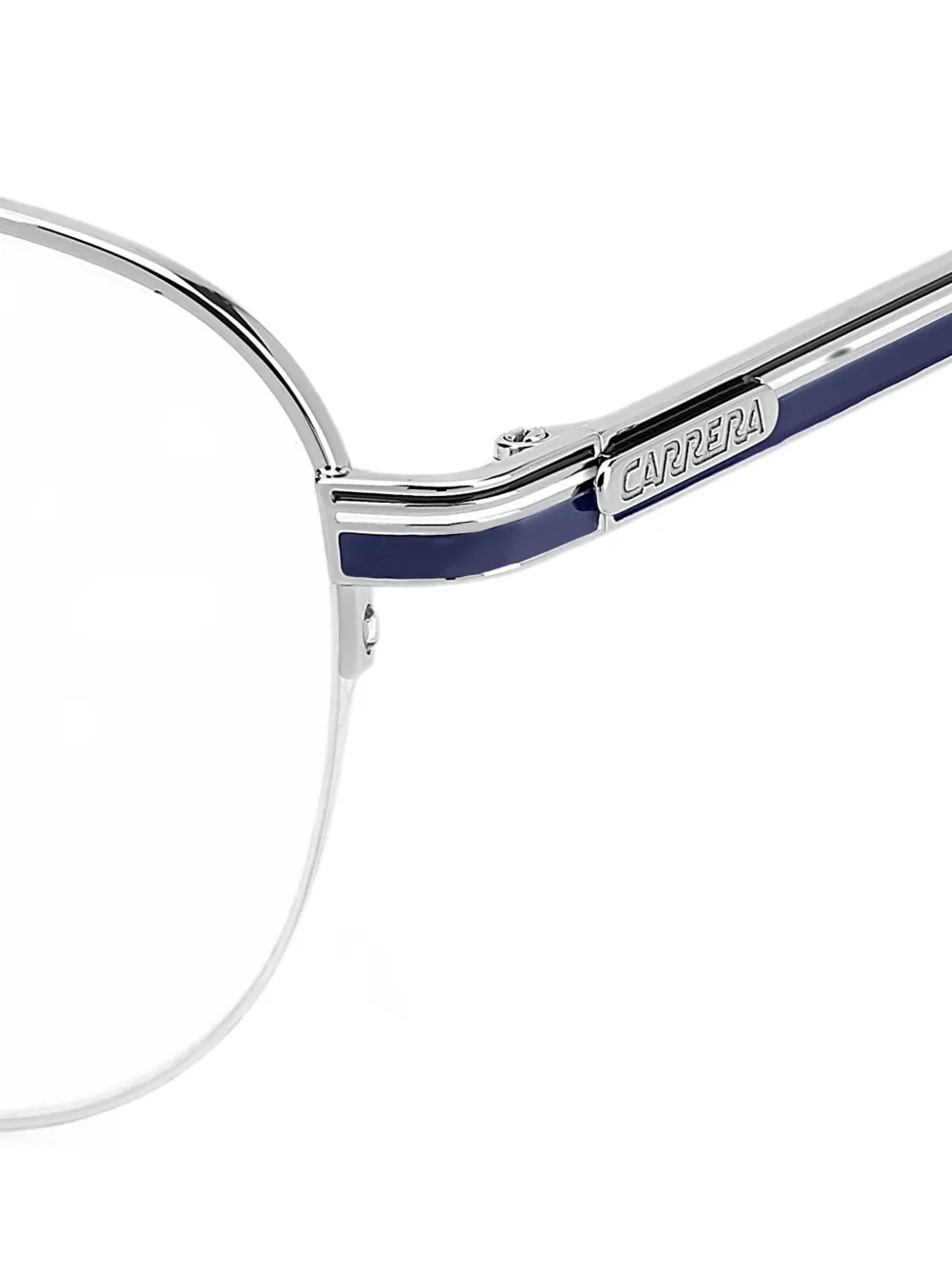Carrera Bril met semi-randloos pilotenmontuur Zilver